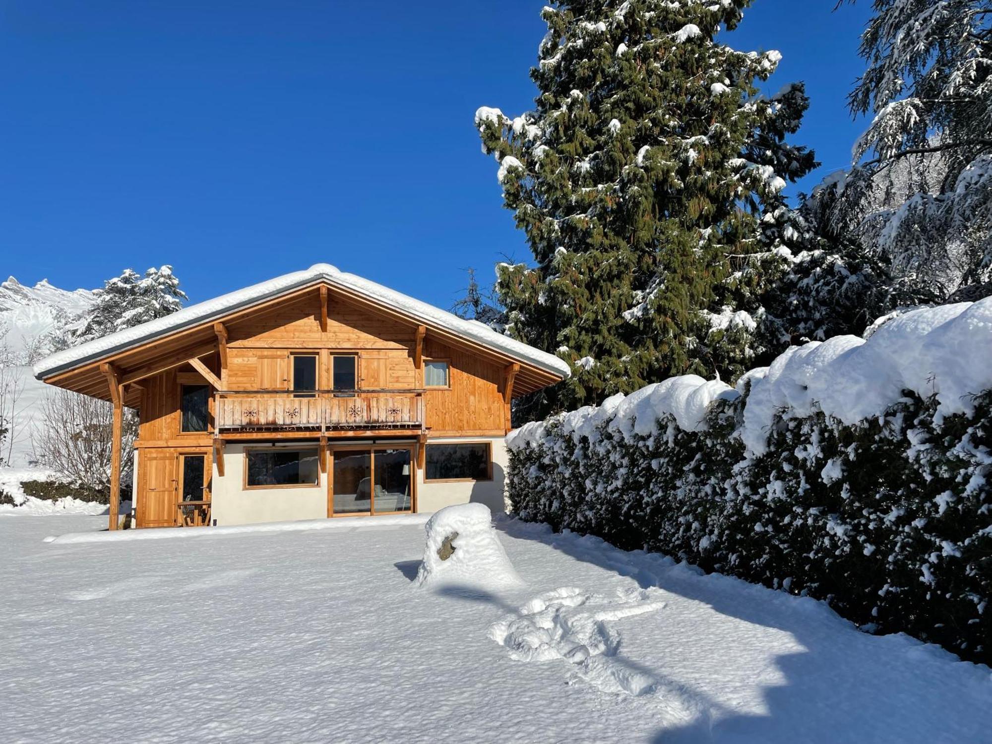 Prestigious Chalet Saint-Gervais-les-Bains Bagian luar foto